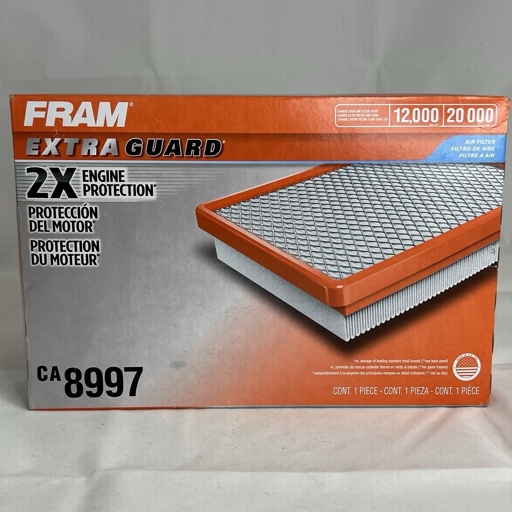 FRAM CA8997 Extra Guard Engine Air Filter New Open Box OEM